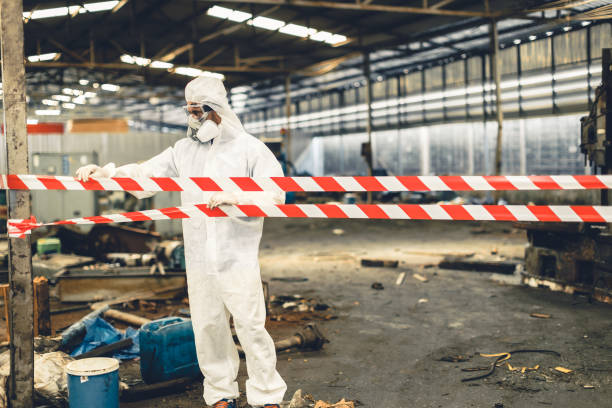 Professional Hoarding Cleanup technician working in Hudson, WI